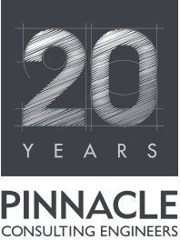 Pinnacle 20th anniversary Logo Design by Cameron Creative