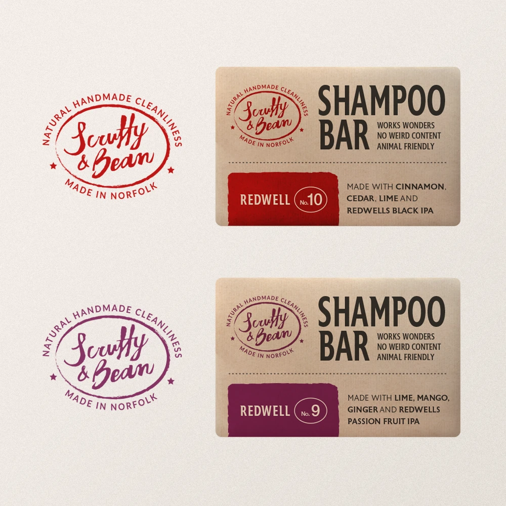 Branding & Packaging Design for Scruffy & Bean by Cameron Creative