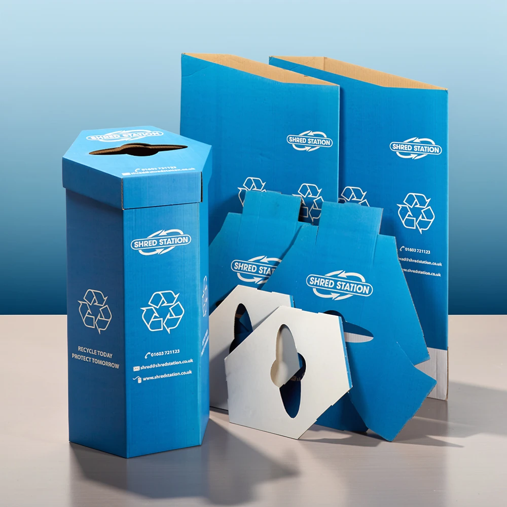 Shred Station Branding by Cameron Creative