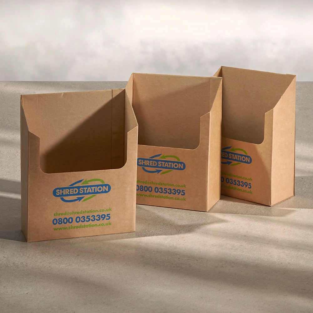 Shred Station Branding by Cameron Creative