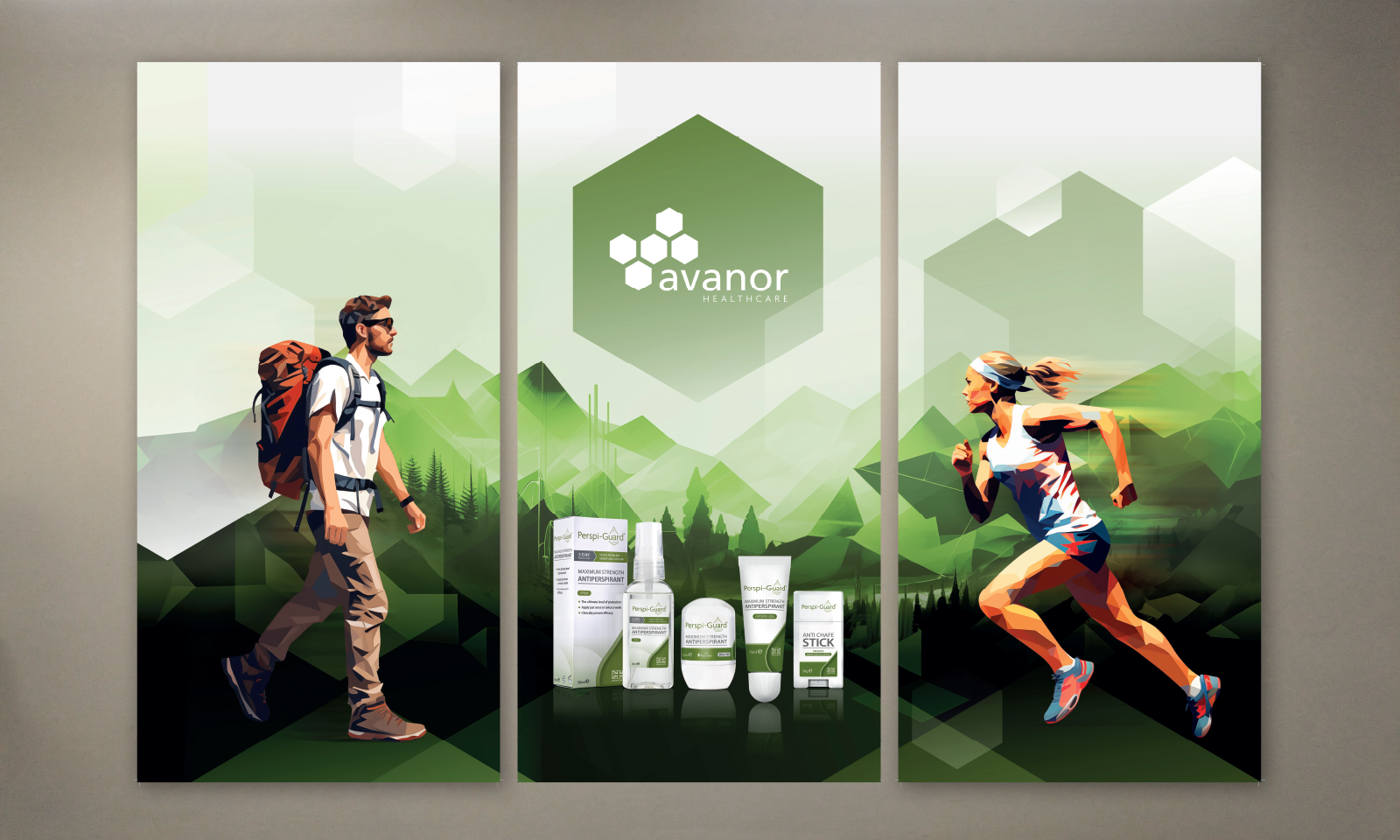 Avanor Wall Panel Graphics by Cameron Creative