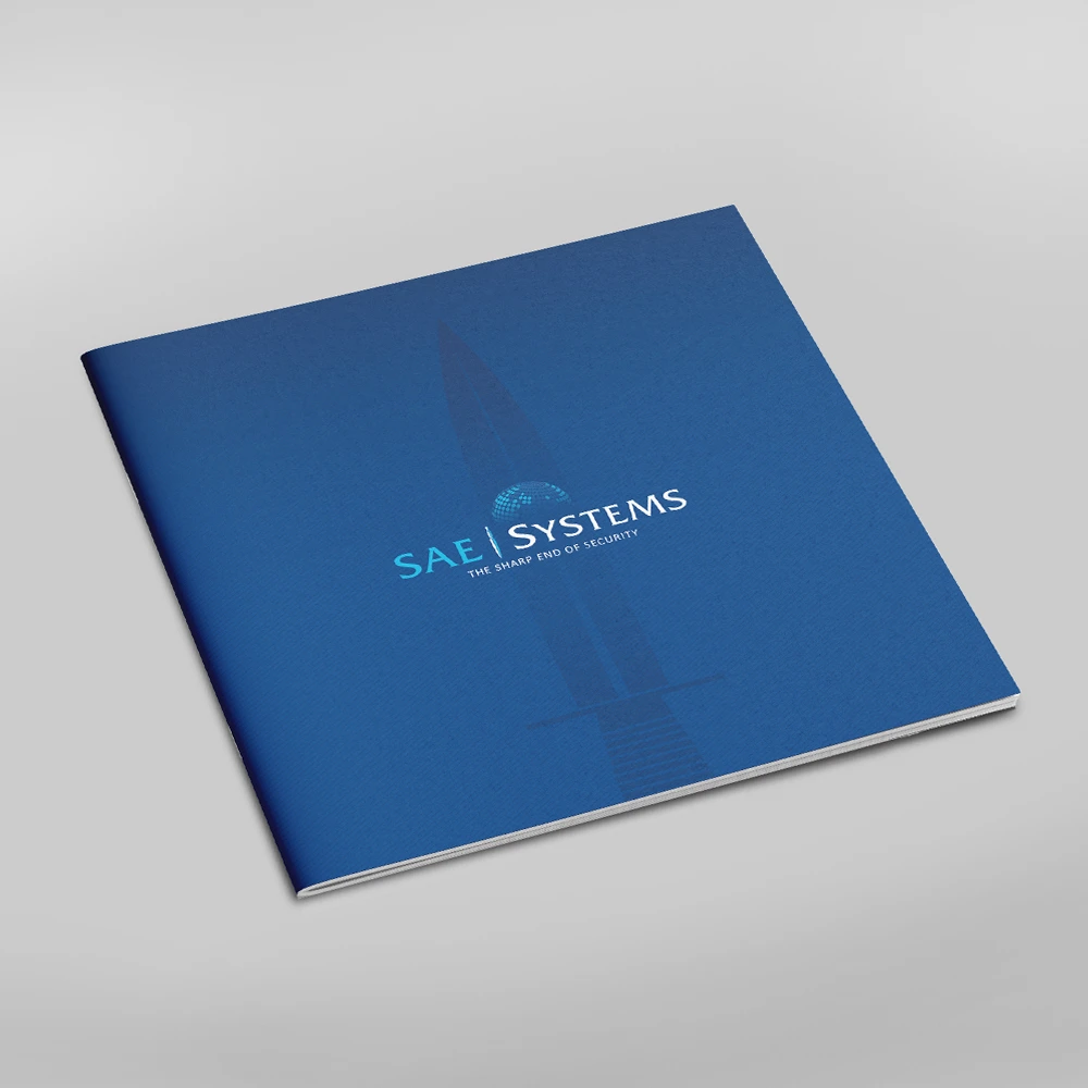 SAE Systems square format brochure cover